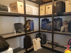 Using Luggage Storage Solution